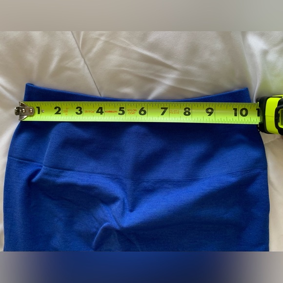 New Women's Alphalete Leggings Sz Small in Sapphire - Picture 4 of 6